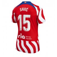 Atletico Madrid Stefan Savic #15 Hjemmebanetrøje Dame 2022-23 Kortærmet